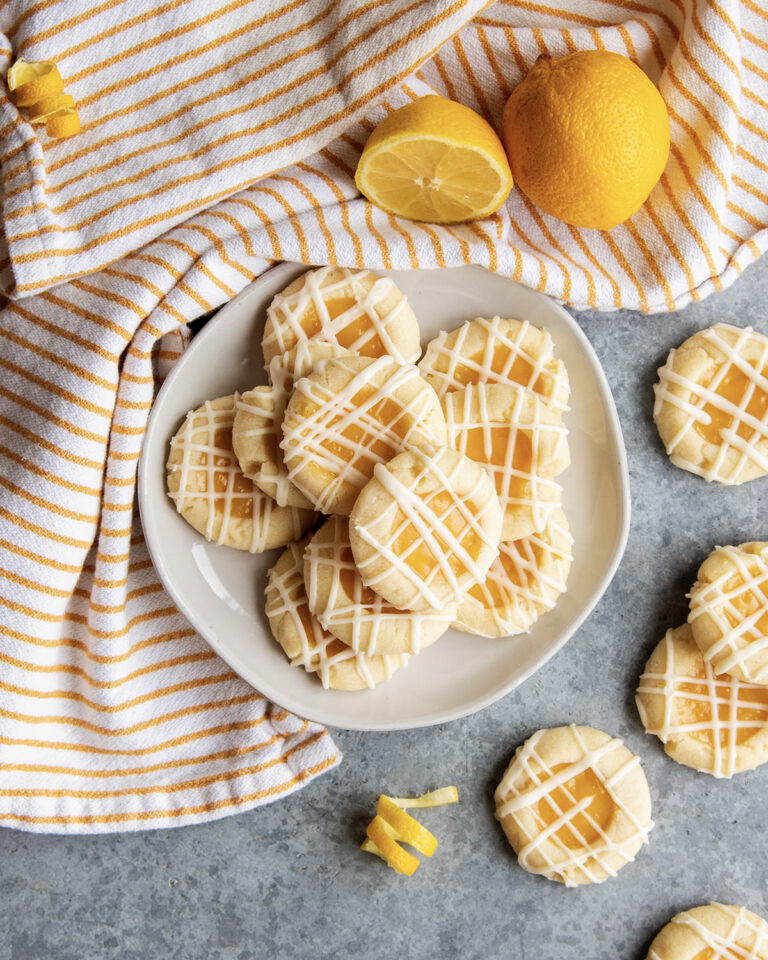 Lemon Thumbprint Cookies Best Christmas Desserts