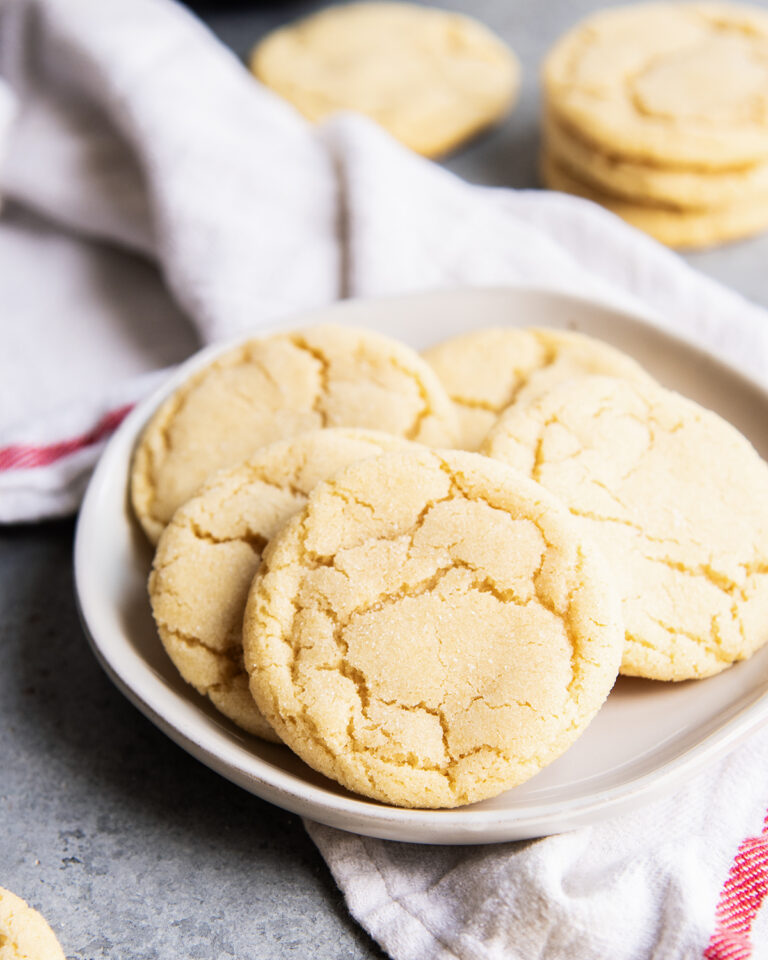 Drop Sugar Cookies (Soft and Chewy Sugar Cookies) - Best Christmas Desserts