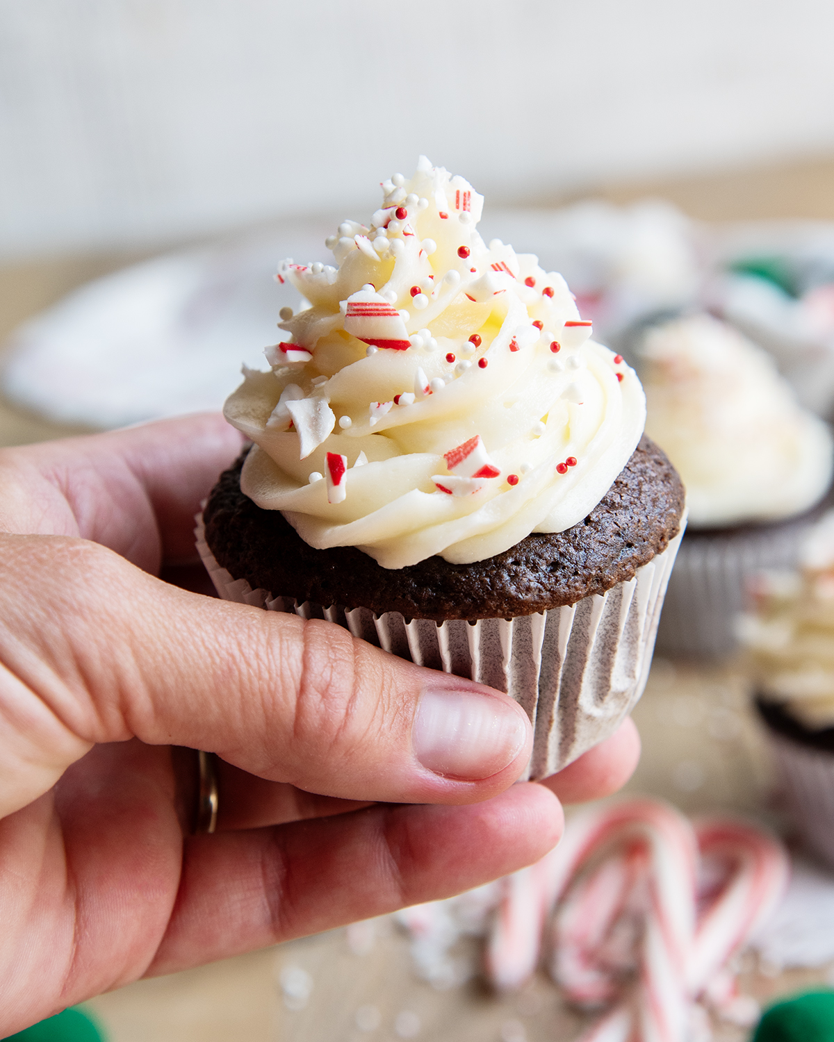 Peppermint Frosting - Best Christmas Desserts
